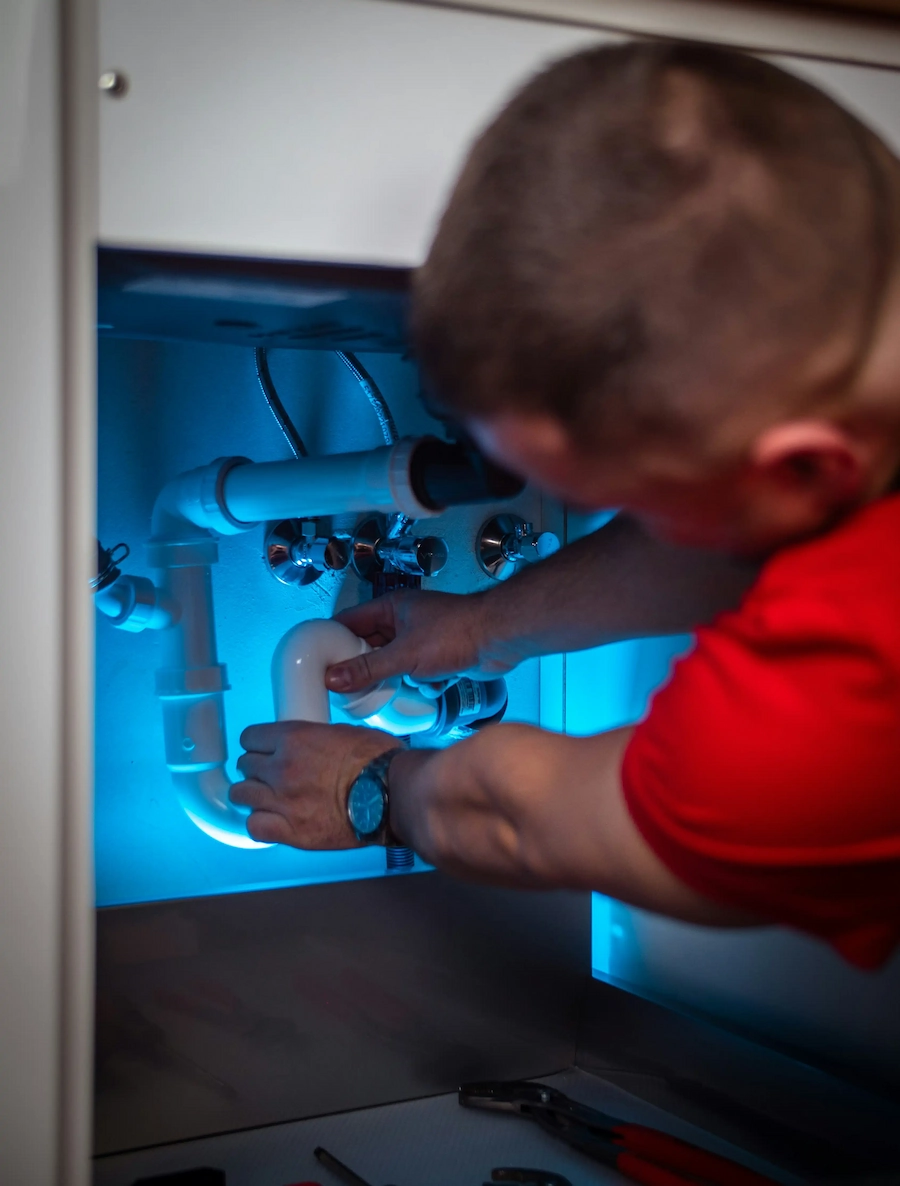 Minor plumbing repair service